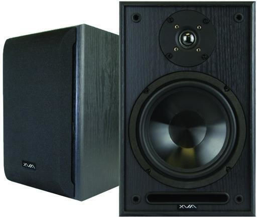 REACT Pair of Hi-Fi Speakers Bookself 80W 2 No of Drivers W22xD24xH40cm. Black