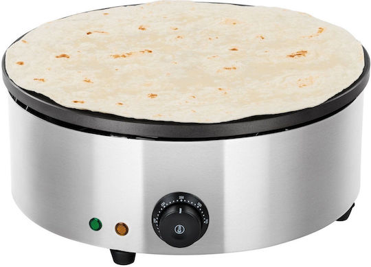 Round Teflon Coated Crepe Maker 40cm Diameter