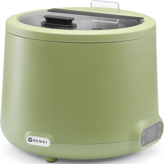 Elektrischer Thermotopf Suppe 35-85°C 8l 500W Grün