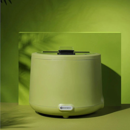 Elektrischer Thermotopf Suppe 35-85°C 8l 500W Grün