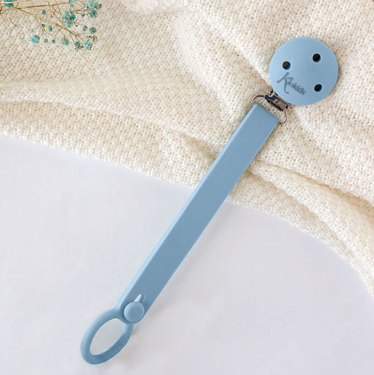 Kiokids Pacifiers Accessories Ribbon from Fabric Blue