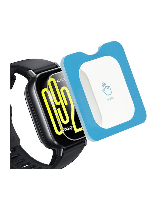 2x Закален стъклен инсталационен рамка Erbord Xiaomi Redmi Watch 5 Active