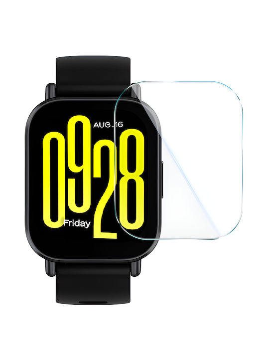 2x Закален стъклен инсталационен рамка Erbord Xiaomi Redmi Watch 5 Active