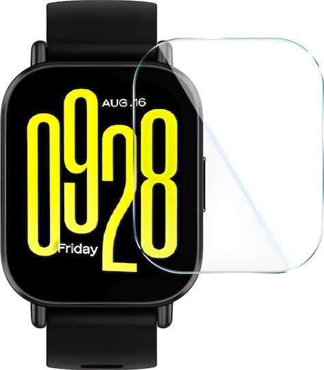 2x Закален стъклен инсталационен рамка Erbord Xiaomi Redmi Watch 5 Active