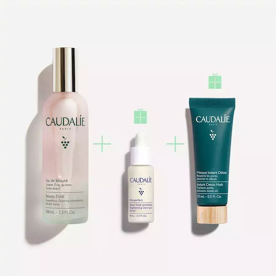 Caudalie Prep & Glow Best Sellers Комплект за грижа за кожата за Осветляване 3бр