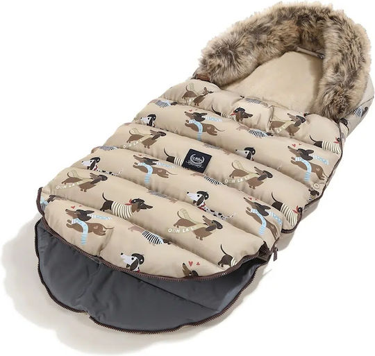 La Millou Aspen Uni Waterproof Stroller Footmuff with Velvet Lining 110x50cm Multicolour