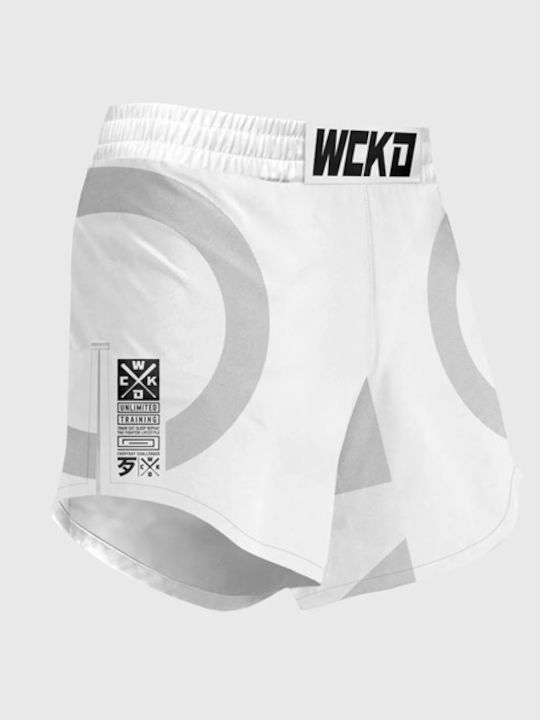 Wicked1 Mma Short Element Kruz White