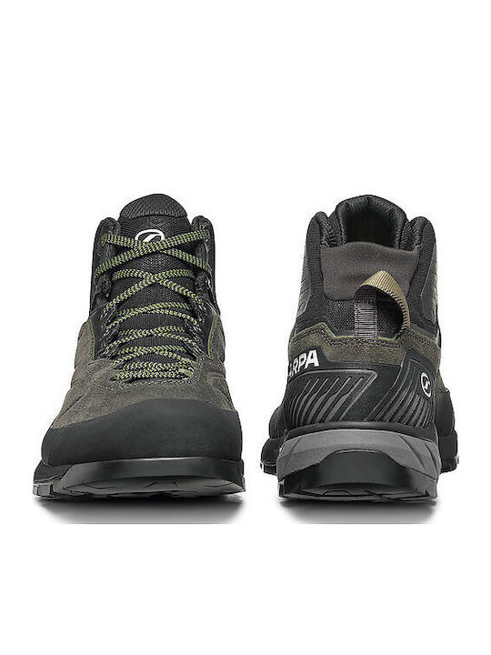Scarpa Ανδρικά Ορειβατικά Μποτάκια Αδιάβροχα με Μεμβράνη Gore-Tex Γκρι