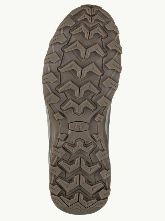 Jack Wolfskin Refugio Men's Hiking Waterproof Brown Boots