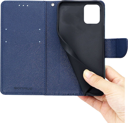 Sonique Trend Wallet Case for Motorola Moto G14 4G Moto G54 5G Dark Sky Blue
