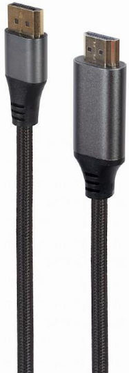 Cablexpert Cable DisplayPort male - HDMI male 1.8m Black (DP-HDMI4K-2M)