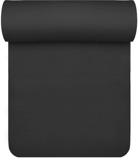 Yogistar Exercise Mat Black (182x60x1.5cm)