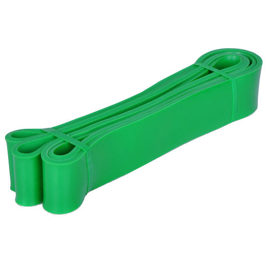 MotivationPro Bandă de rezistență pentru exerciții Bucla Foarte Dur Verde 2.08m