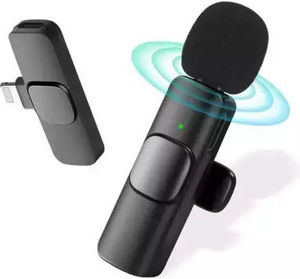 K9 Wireless Condenser (Small Diaphragm) Microphone Πέτου, Clip On for Camera