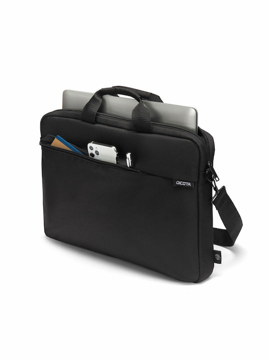 Dicota Τσάντα Ώμου / Χειρός για Laptop 14" σε Μαύρο χρώμα D32092-RPET