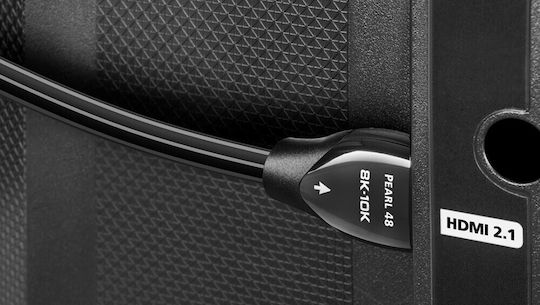 Audioquest Pearl 48 HDMI 2.1 Ultra High Speed 48Gbps 4K 120Hz HDR VRR Cable HDMI Male - HDMI Male 0.6m Black