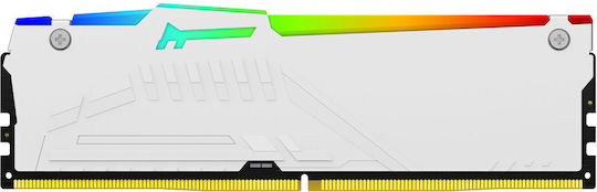 Kingston Fury Beast RGB DDR5 64GB RAM με 2x32GB Modules και Ταχύτητα 6400 για Desktop