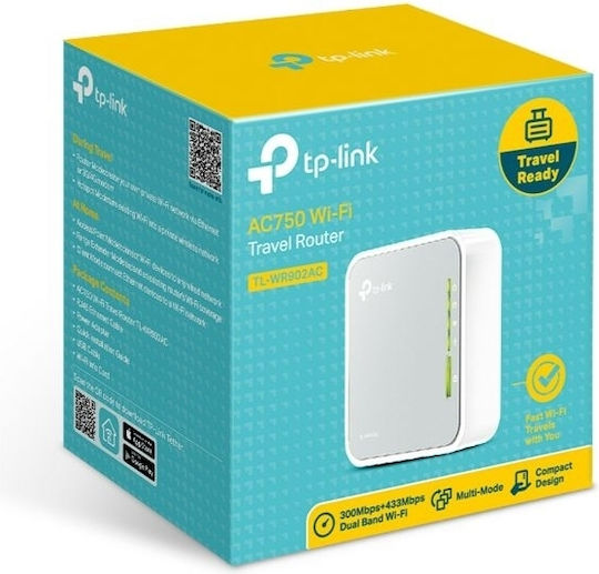 TP-LINK TL-WR902AC Wireless Router Wi‑Fi 5