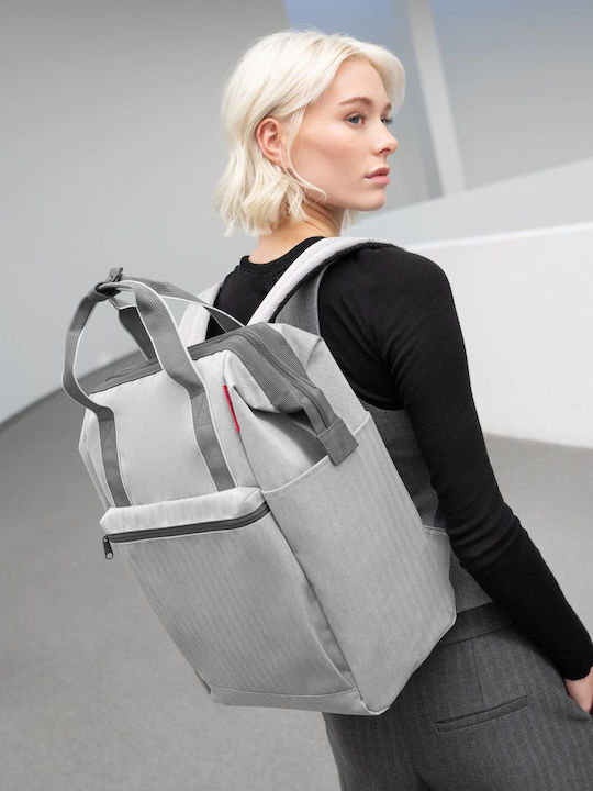 Reisenthel Allrounder Large Herringbone Culoare Full Face Gri
