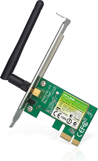 TP-LINK TL-WN781ND v3 Ασύρματη Κάρτα Δικτύου Wi‑Fi 4 (150Mbps) PCI-e