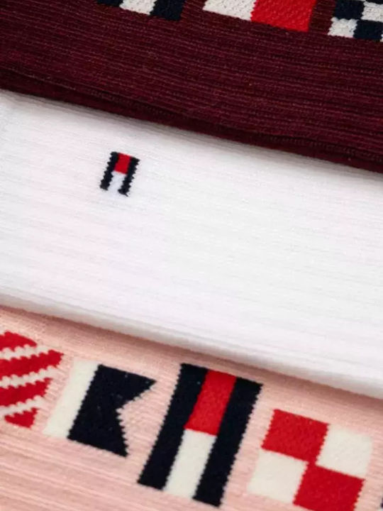 Tommy Hilfiger Детски чорапи Бели 3 Чифта