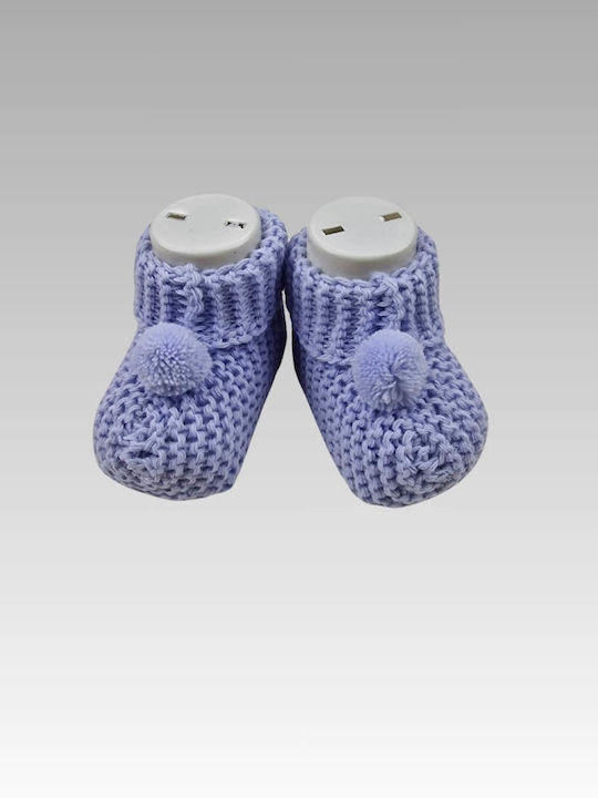 Bebepaidika Baby Slippers Blue