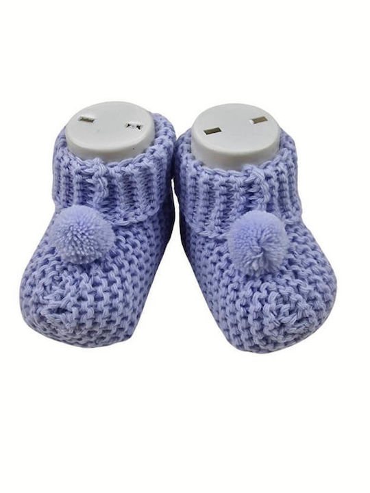 Bebepaidika Baby Slippers Blue