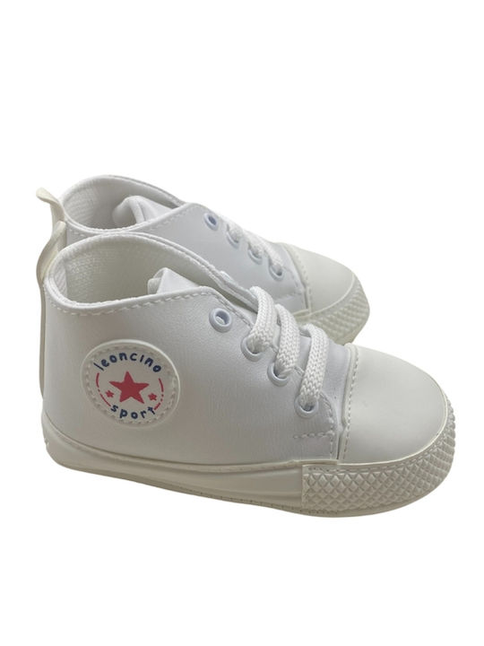 Esthisis Baby Sneakers White Laces F0360 Ecru