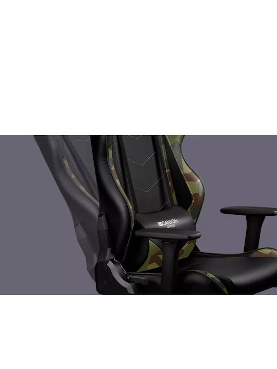 Canyon Argama GС-4AO Καρέκλα Gaming Δερματίνης με Ρυθμιζόμενα Μπράτσα Military