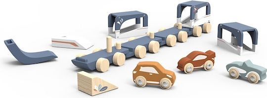 Speedy Monkey Train made of Wood for 3+ years+ Years