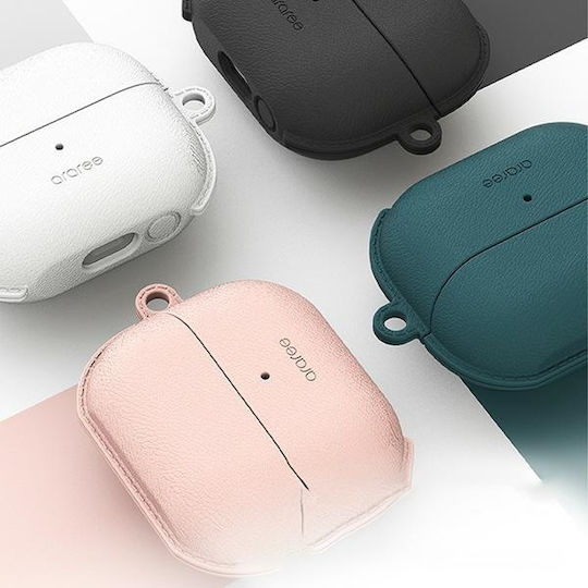 Araree Pops Hülle Silikon / Leder in Blau Farbe für Samsung Galaxy Buds 3 / 3 FE / 3 Pro