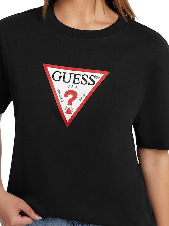 Guess Blouse Jet Black W4YI76K8HM0-JBLK