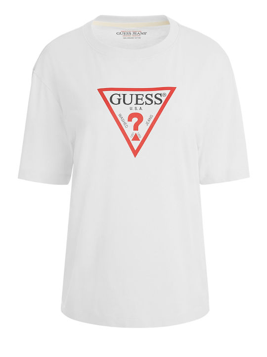 Women's Blouse Cotton Short Sleeve Pure White