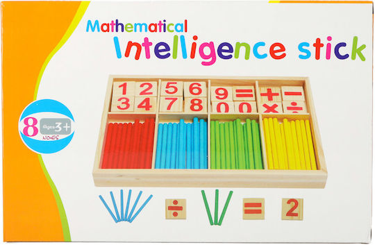 Abakusstäbe Messset + Zahlen Montessori Lernspielzeug