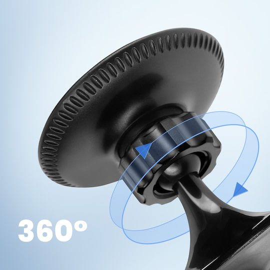 Linq Magnetic Car Phone Holder Tesla Model S X Rotating Black