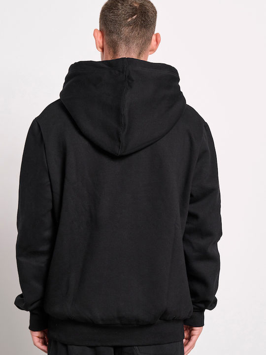 Hooded Black Sweatshirt