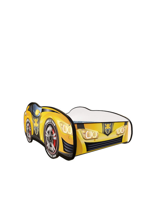 Racing Car BumbleBee Αυτοκίνητο Μονό για Στρώμα 80x160cm Racing Car BumbleBee Αυτοκίνητο Μονό για Στρώμα 80x160cm