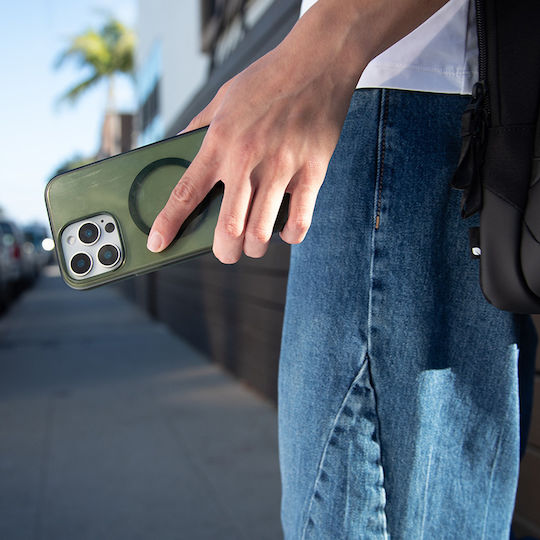 Carcasă Slim Incase Magsafe pentru Iphone 16 Plus, Highland Green
