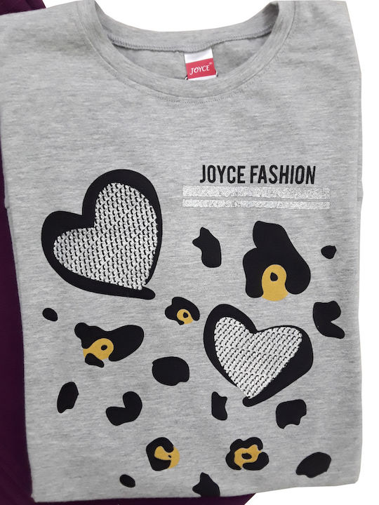 Joyce Set Trening Gri Negru