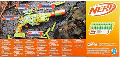 Nerf Zombie Driller Launcher For Ages 8+