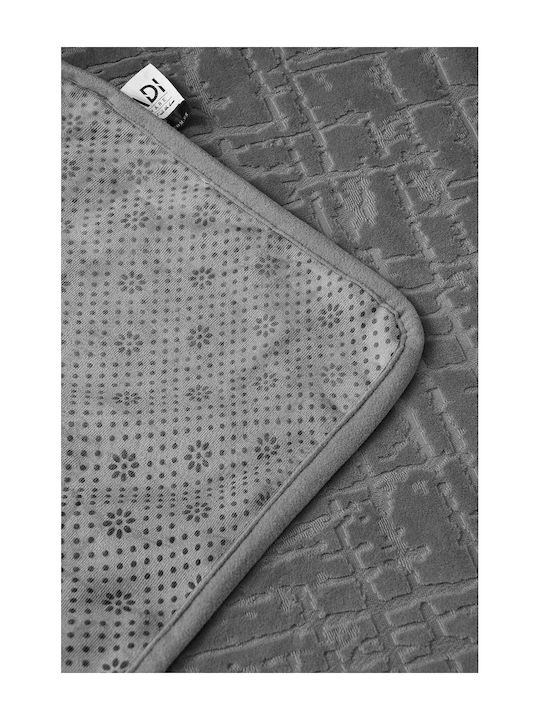 Madi Savanna Sofa Throw 2 Seater Jacquard 180x250cm Grey