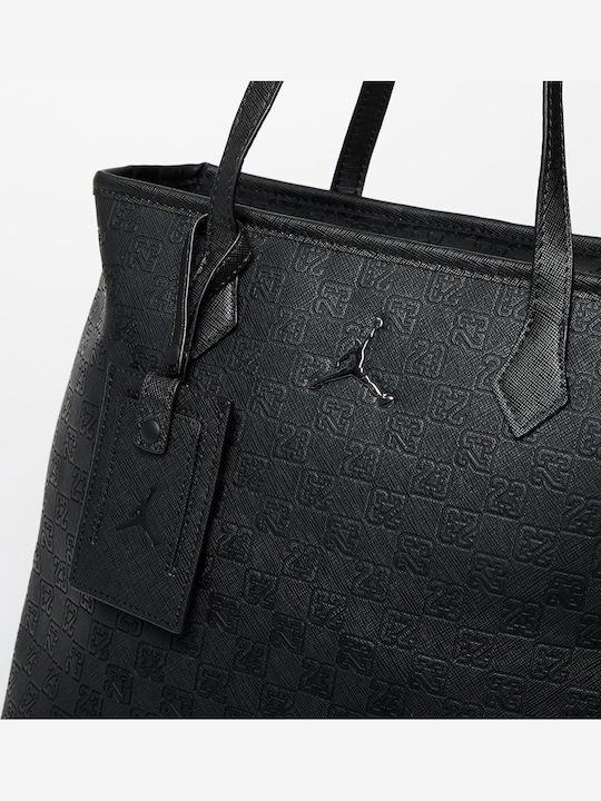 Jordan Monogram De piele Geantă de damă Tote De mână Neagră MM0990