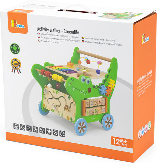 Viga Toys Κροκόδειλος Πράσινη