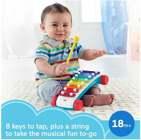Mattel Babyspielzeug Classic Pull Toys Set für 12++ Monate
