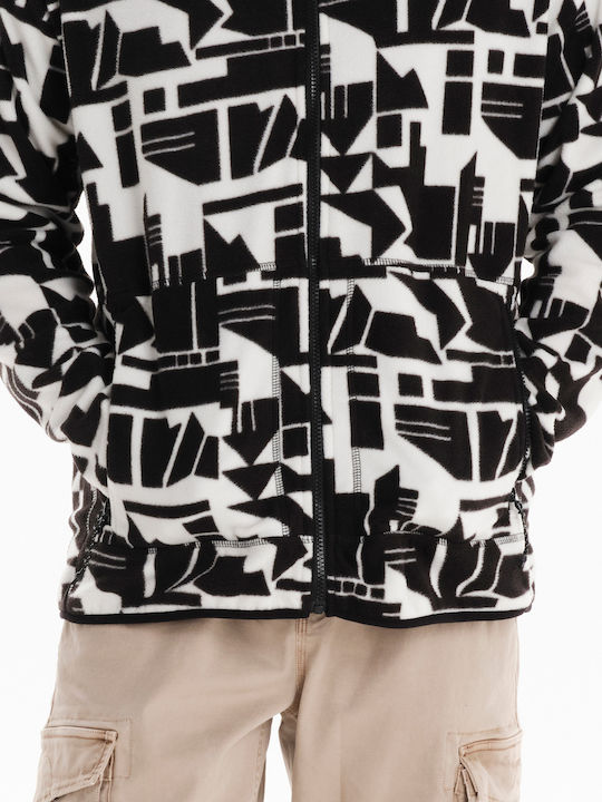Ανδρική Ζακέτα Fleece λευκή