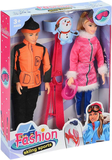 Martin Toys Skiing Sports Doll for 3++ Years 29.21cm