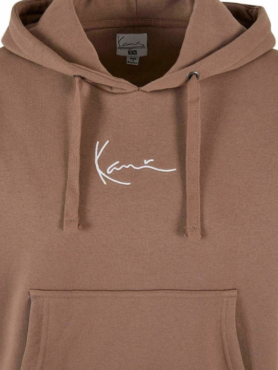 Signature Дамски Суитшърт Худи Brown