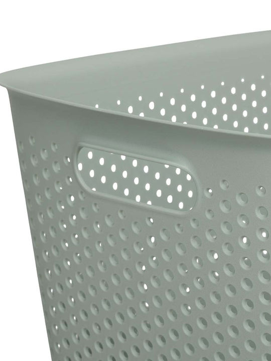 5Five Storage Basket Plastic Gray 17lt 1pcs