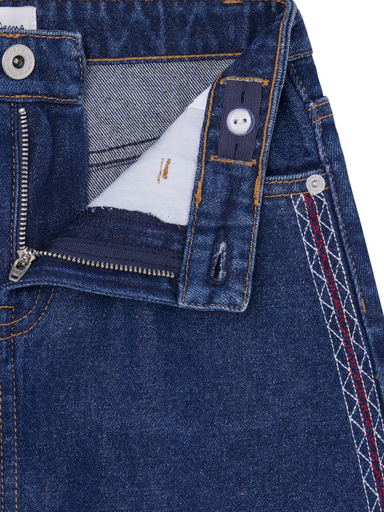 Kids' Denim Skirt Blue