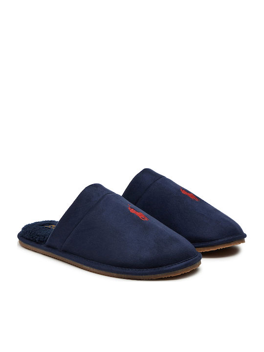 Klarence Men's Slippers with Fur Blue